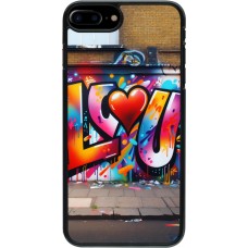 iPhone 7 Plus / 8 Plus Case Hülle - Valentin 2025 Liebe U Tag