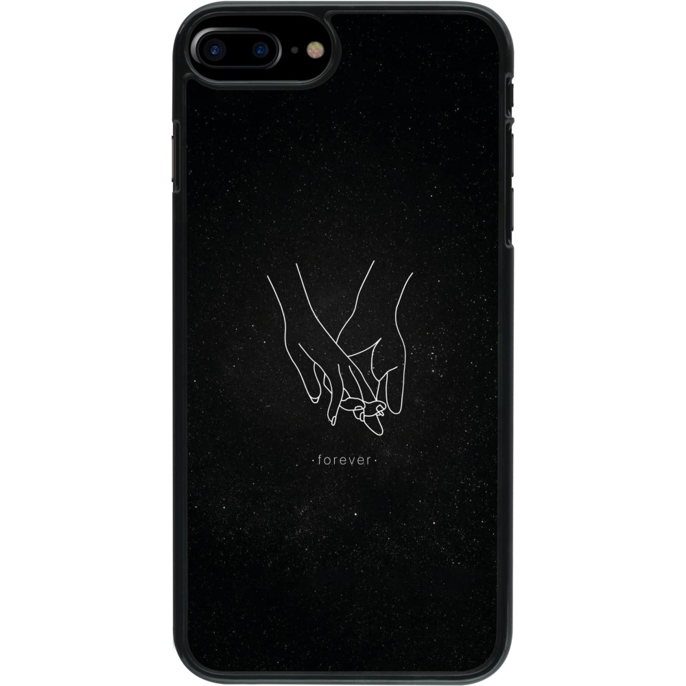 iPhone 7 Plus / 8 Plus Case Hülle - Valentine 2023 hands forever