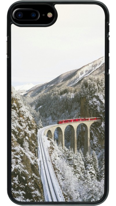 iPhone 7 Plus / 8 Plus Case Hülle - Winter 25 Winter polar express