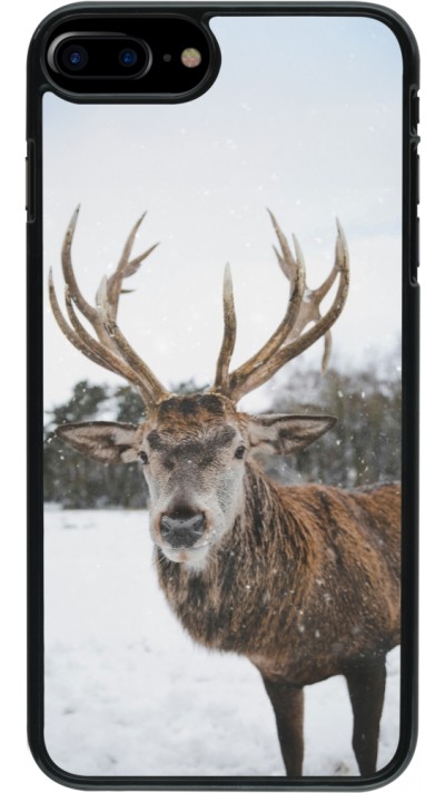 iPhone 7 Plus / 8 Plus Case Hülle - Winter 25 Winter reindeer