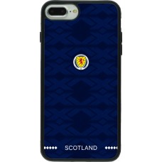 iPhone 7 Plus / 8 Plus Case Hülle - Silikon schwarz Schottland 2026 personalisierbares Fussballtrikot