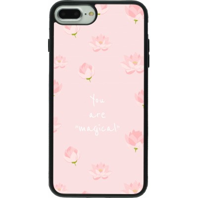 iPhone 7 Plus / 8 Plus Case Hülle - Silikon schwarz Mom 2023 your are magical