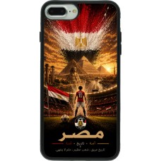 iPhone 7 Plus / 8 Plus Case Hülle - Silikon schwarz Fussball Ägypten splash 2026