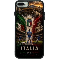 iPhone 7 Plus / 8 Plus Case Hülle - Silikon schwarz Fussball Italien splash 2026