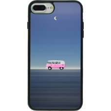 iPhone 7 Plus / 8 Plus Case Hülle - Silikon schwarz Spring 23 pink bus