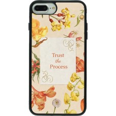 iPhone 7 Plus / 8 Plus Case Hülle - Silikon schwarz Trust the process Spring 2026