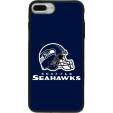 iPhone 7 Plus / 8 Plus Case Hülle - Silikon schwarz Super Bowl 26 Seattle 3