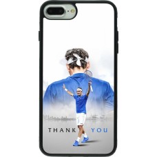 iPhone 7 Plus / 8 Plus Case Hülle - Silikon schwarz Thank you Roger