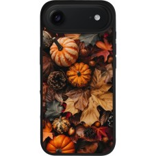 iPhone Air Case Hülle - Silikon schwarz Autumn 25 Pumpkin