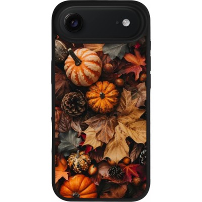 iPhone Air Case Hülle - Silikon schwarz Autumn 25 Pumpkin