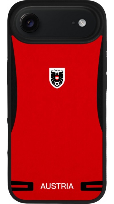 iPhone Air Case Hülle - Silikon schwarz O?sterreich 2026 personalisierbares Fussballtrikot