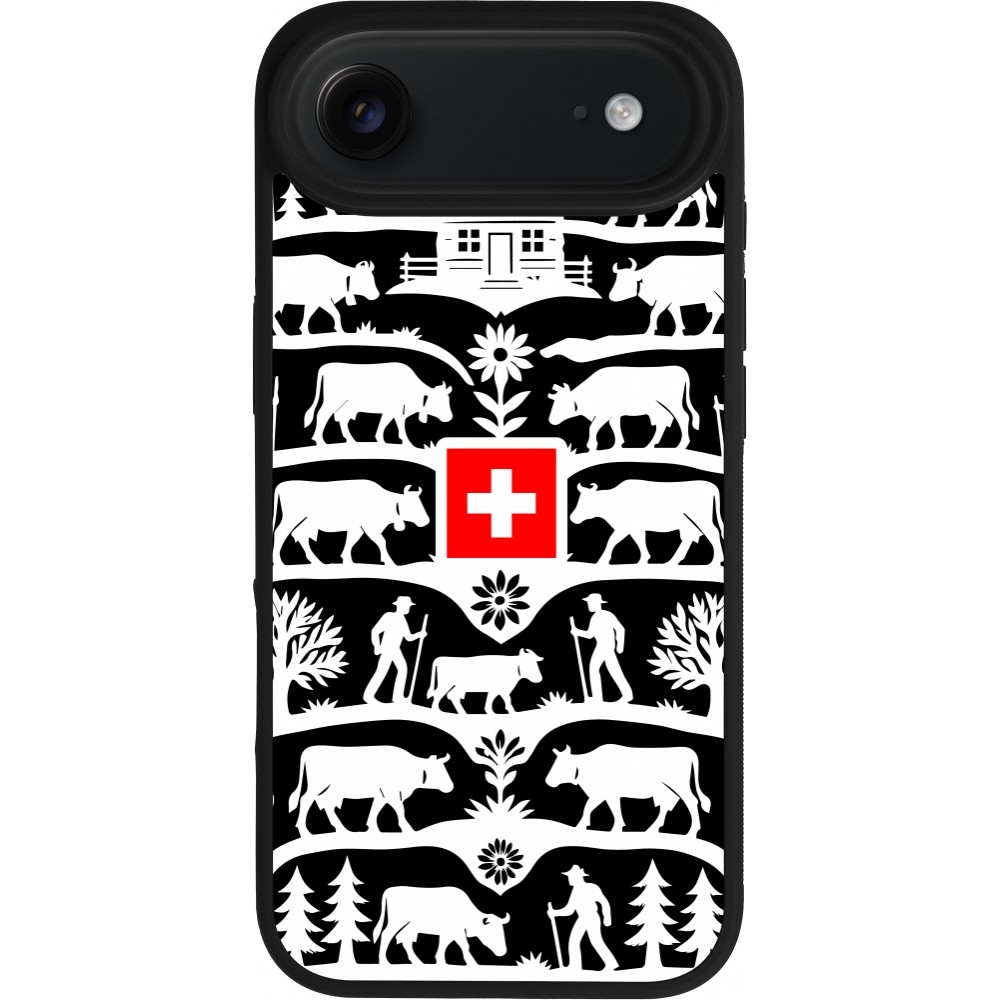 iPhone Air Case Hülle - Silikon schwarz Poya Schweiz 3 schwarz