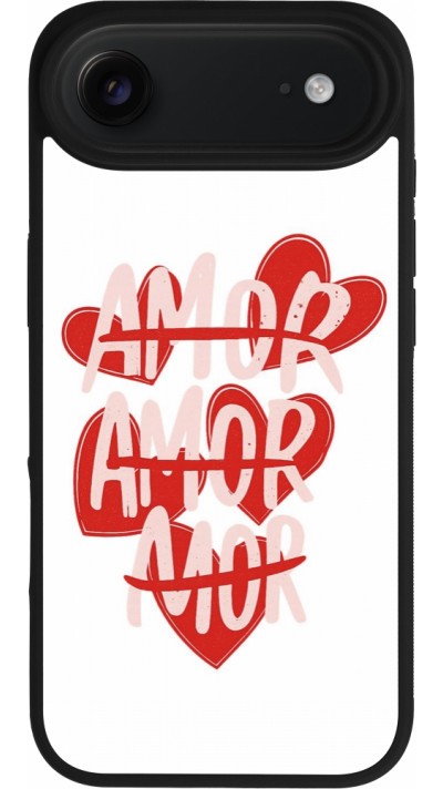 iPhone Air Case Hülle - Silikon schwarz Saint Valentines Day 26 Amor