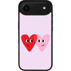 iPhone Air Case Hülle - Silikon schwarz Saint Valentines Day 26 Heart