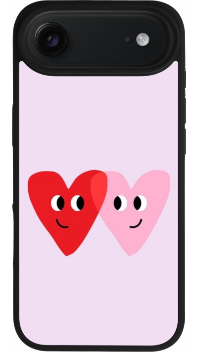 iPhone Air Case Hülle - Silikon schwarz Saint Valentines Day 26 Heart