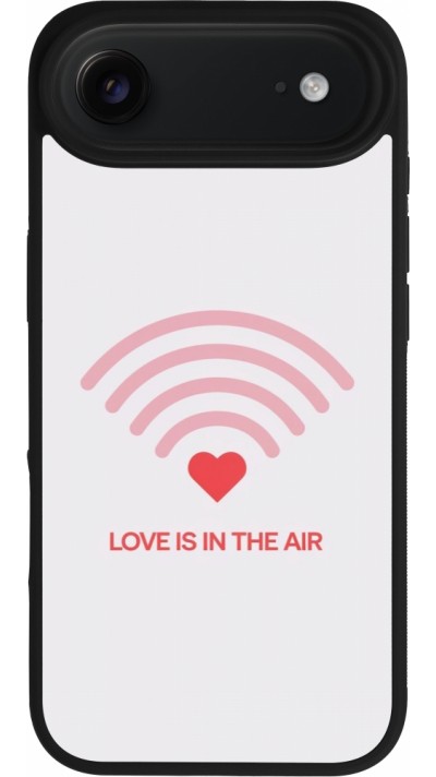 iPhone Air Case Hülle - Silikon schwarz Saint Valentines Day 26 Love is in the air
