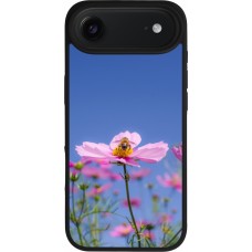 iPhone Air Case Hülle - Silikon schwarz Bee on a flower Spring 2026