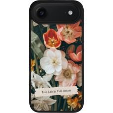 iPhone Air Case Hülle - Silikon schwarz Full Bloom Spring 2026