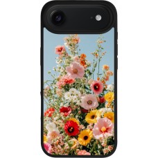 iPhone Air Case Hülle - Silikon schwarz Spring flowers Spring 2026