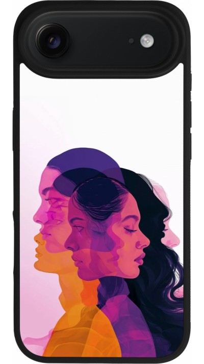 Coque iPhone Air - Silicone rigide noir Womens day 2026 10