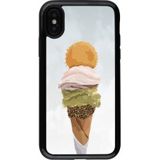 iPhone X / Xs Case Hülle - Hybrid Armor schwarz Summer 2025 Cornet