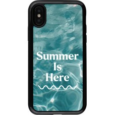 iPhone X / Xs Case Hülle - Hybrid Armor schwarz Summer 2025 Summer is here