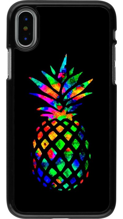 Hülle iPhone X / Xs - Ananas Multi-colors