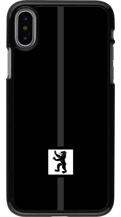 Coque iPhone X / Xs - Canton AI noir