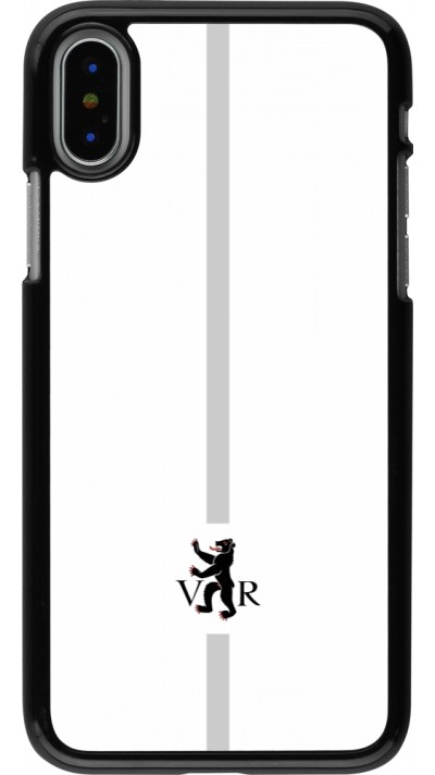 Coque iPhone X / Xs - Canton AR blanc