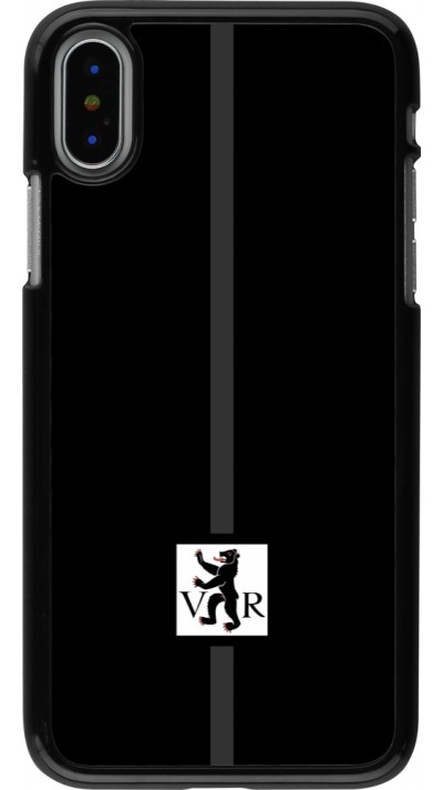 Coque iPhone X / Xs - Canton AR noir