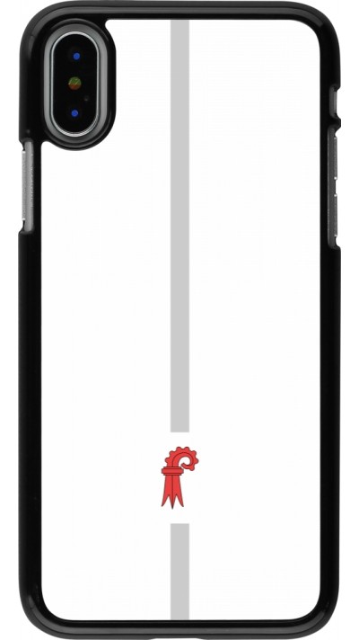 Coque iPhone X / Xs - Canton BL blanc