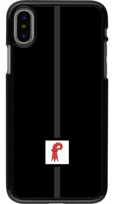 Coque iPhone X / Xs - Canton BL noir