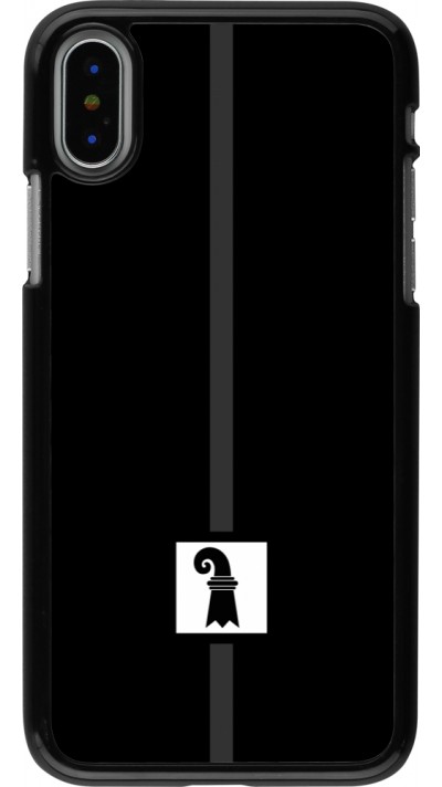 Coque iPhone X / Xs - Canton BS noir