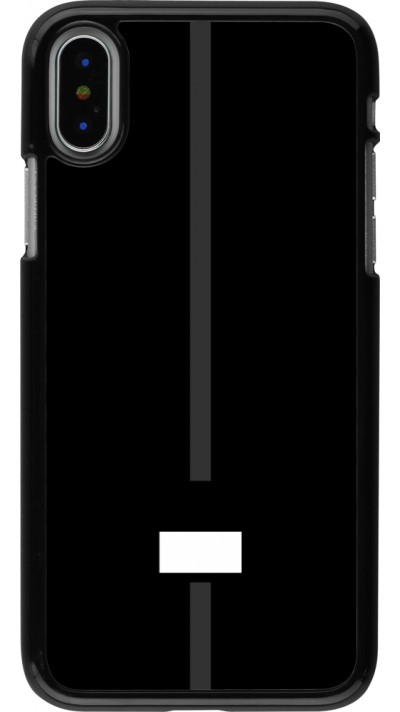 Coque iPhone X / Xs - Canton FR noir