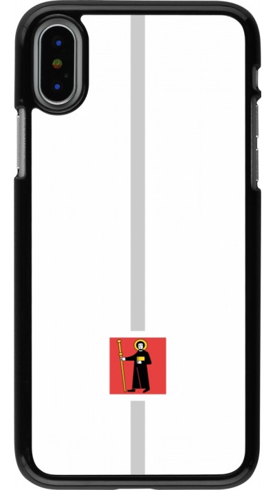 Coque iPhone X / Xs - Canton GL blanc