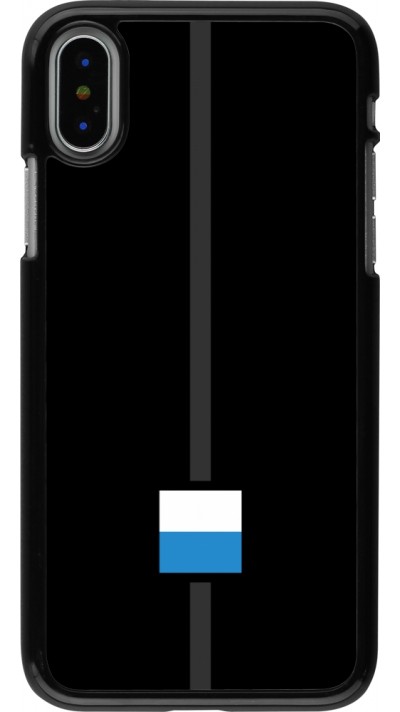 Coque iPhone X / Xs - Canton LU noir