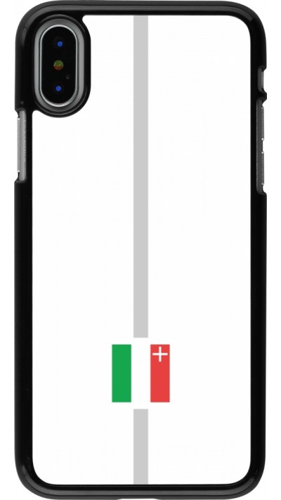 Coque iPhone X / Xs - Canton NE blanc