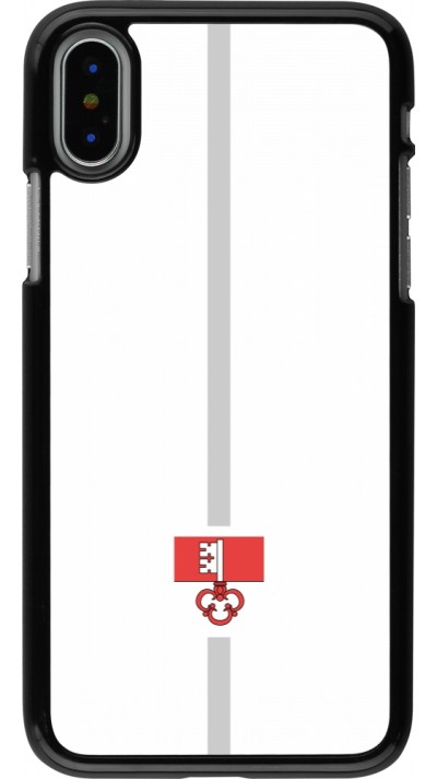 Coque iPhone X / Xs - Canton OW blanc
