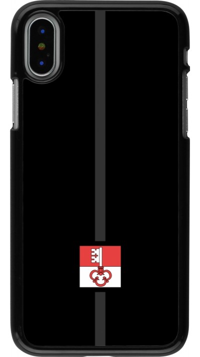 Coque iPhone X / Xs - Canton OW noir