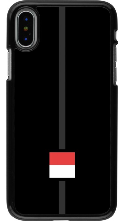 Coque iPhone X / Xs - Canton SO noir