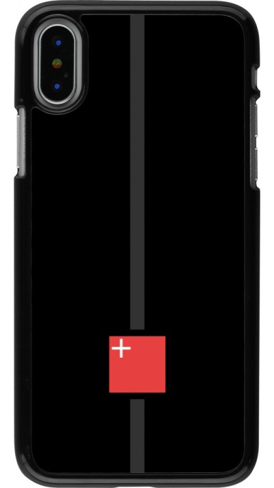 Coque iPhone X / Xs - Canton SZ noir