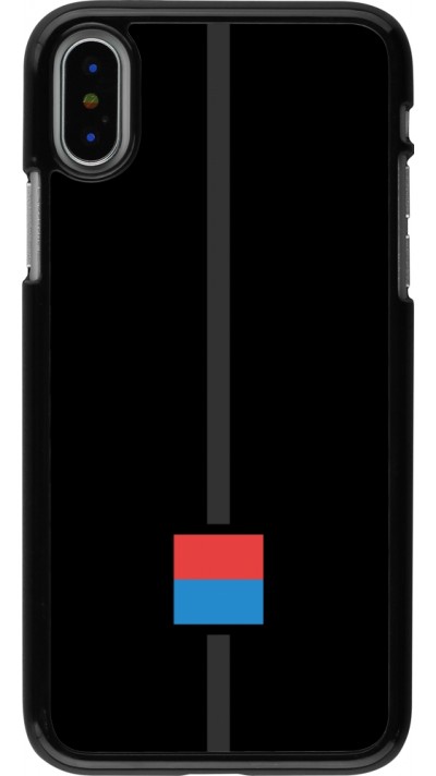 Coque iPhone X / Xs - Canton TI noir