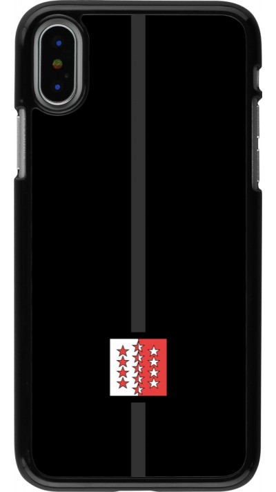 Coque iPhone X / Xs - Canton VS noir