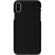 Hülle iPhone X / Xs - Carbon Basic