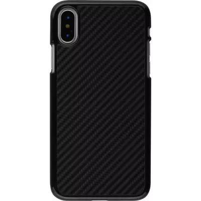 Hülle iPhone X / Xs - Carbon Basic