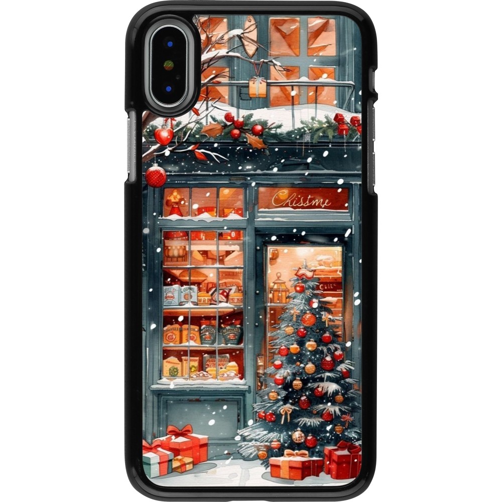 iPhone X / Xs Case Hülle - Christmas 25 Xmas Shop
