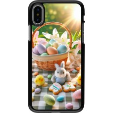 iPhone X / Xs Case Hülle - Ostern 2025 Osterkorb