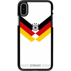 iPhone X / Xs Case Hülle - Deutschland 2026 personalisierbares Fussballtrikot