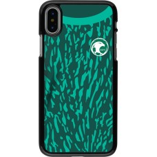 iPhone X / Xs Case Hülle - Saudi-Arabien 2022 personalisierbares Fussballtrikot