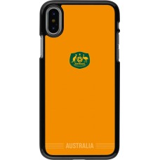 iPhone X / Xs Case Hülle - Australien 2026 personalisierbares Fussballtrikot